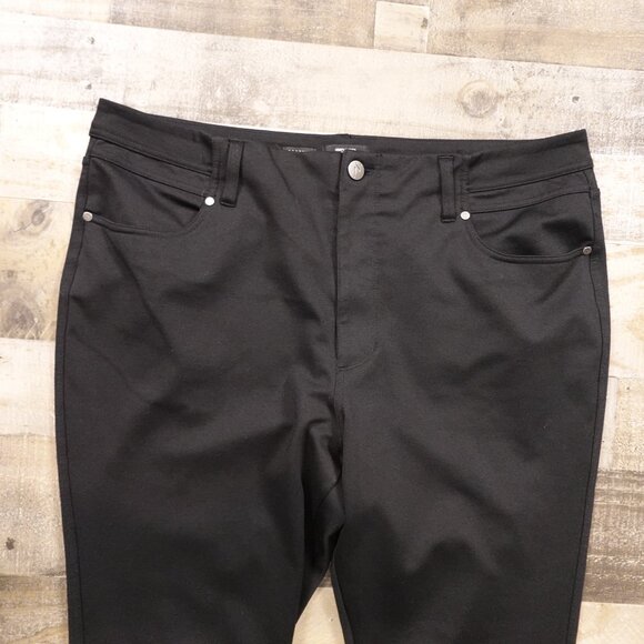 Simply Vera Vera Wang Bootcut Pants Women’s XXL Black Stretch Comfort 31" Inseam - Picture 2 of 10